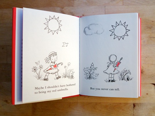 My Red Umbrella opening spread