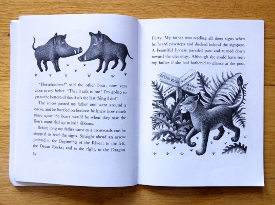 My Father's Dragon spread 2