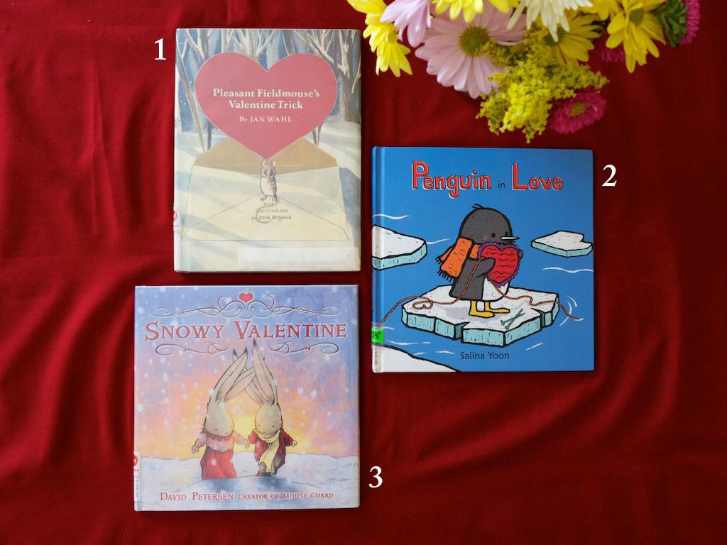 Pleasant Fieldmouse, Penguin in Love and Snowy Valentine